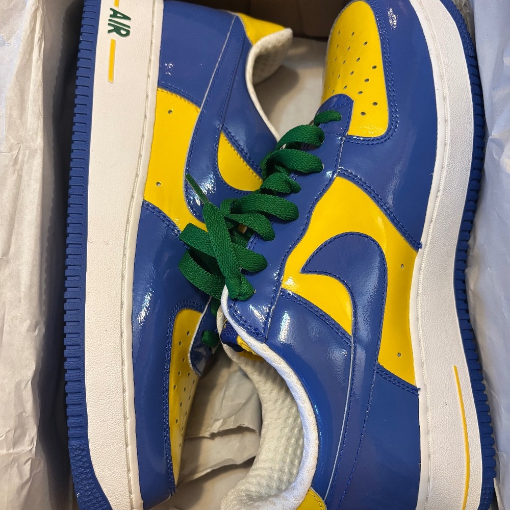 Vintage AF1 Brazil 🇧🇷 Size 9 New in Box